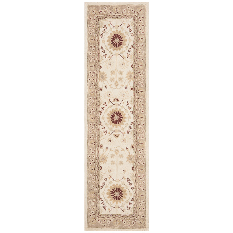 Tingley Hand Tufted Wool Pile Oriental Rug, Runner 2'3" x 8'