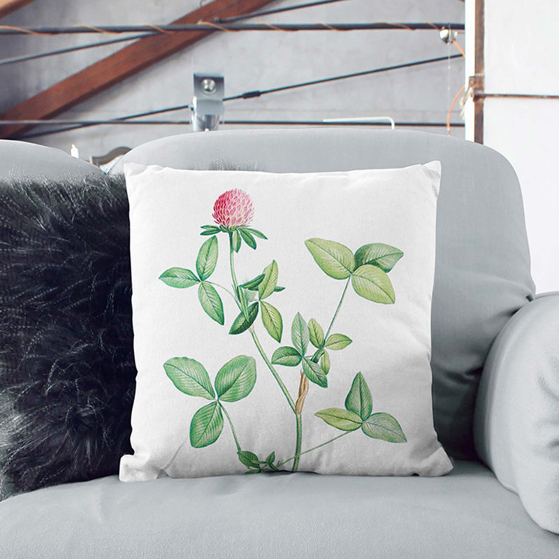 Square Throw Cushion, 40cm H x 40cm W x 15cm D