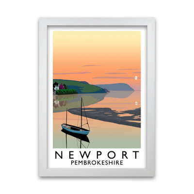 Newport Pembrokeshire by Richard O'Neill - Single Picture Frame Print