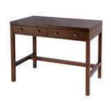 Nora 40 in. W Rectangular Wood 2 Drawer Writing Desk