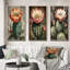 Ensemble de 3 fleurs de cactus en fleurs-1066345111-1066345109