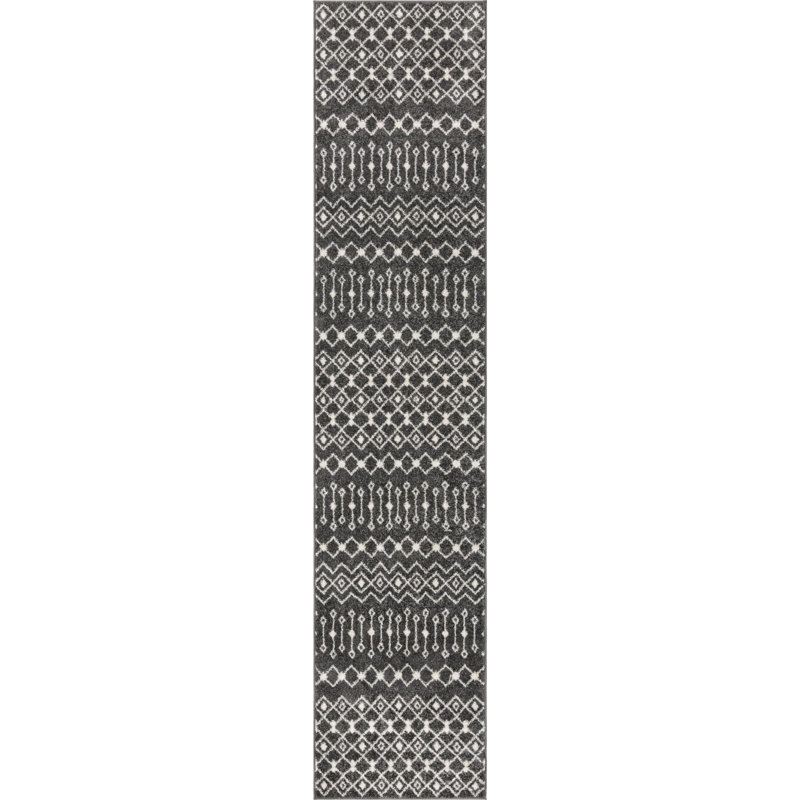 Abstract Indoor Rug, Runner 2'7" x 12'