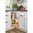 Rev-A-Shelf 2-Shelf Pie Cut Lazy Susans for Corner Base Cabinets-94847889