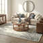 Tapis gris / turquoise Myloh-1659687196