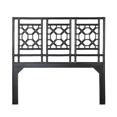 Rattan Open-Frame Headboard