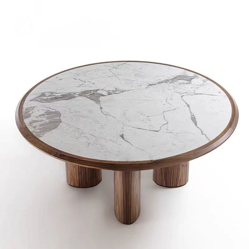Table basse Luxe Marble, H 14,2 po x L 39,4 po x l 39,4 po