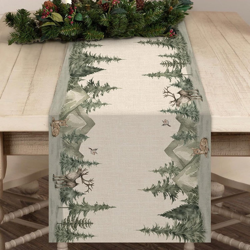 Chemin de table Winter Forest