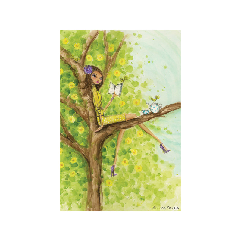 Printemps à Summerside # 3, art, Toile tendue, H 12 po x l 8 po x P 0,75 po
