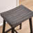 Solid Wood Bar Stool Without Backrest, Saddle Stool With Footrest Seat Height 26''-1618370592-1618645030