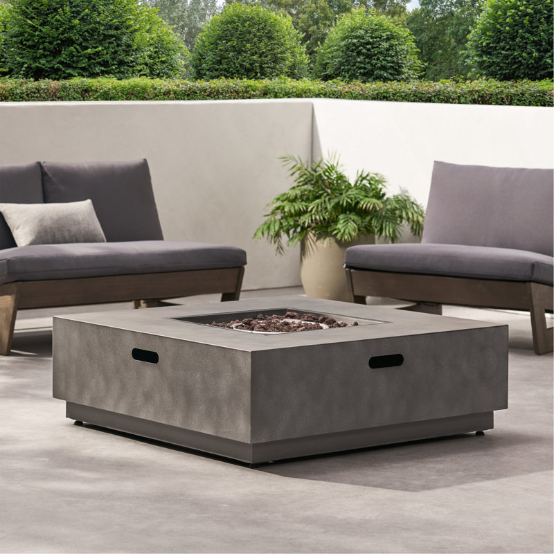 Fer carré PIT-50 000 BTU, Gris Pierre