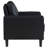 Lalittah Upholstered Track Arm Accent Chair Black-213846941