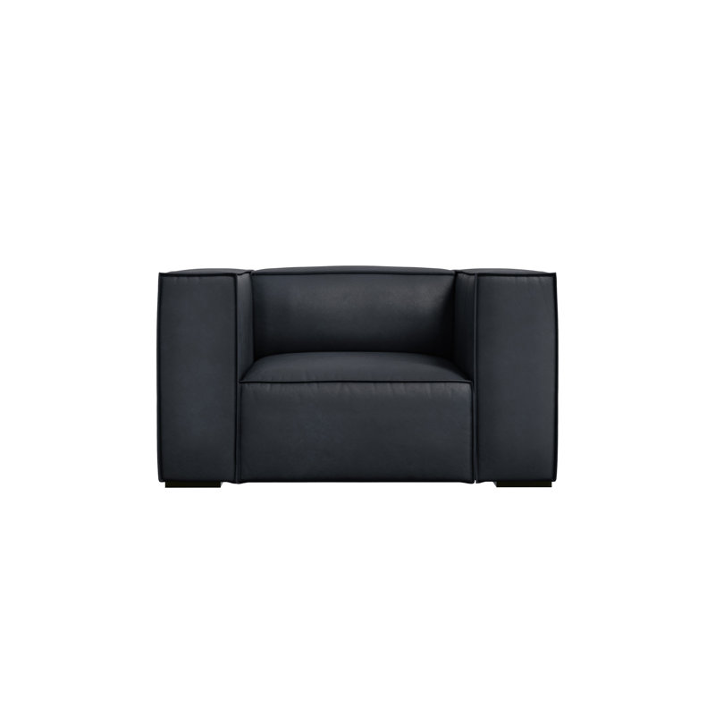 Ironesha Upholstered Armchair, Blue