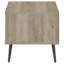 Table de bout carrée en bois d'ingénierie