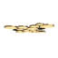 Circle Wall Sconce Light Glass And Brass – Elegant Ambient Lighting
