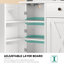 Armoire de rangement avec garde-manger Gracie Oaks-276672468
