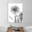 Dahlia Twins - Wrapped Canvas Print-1845520373