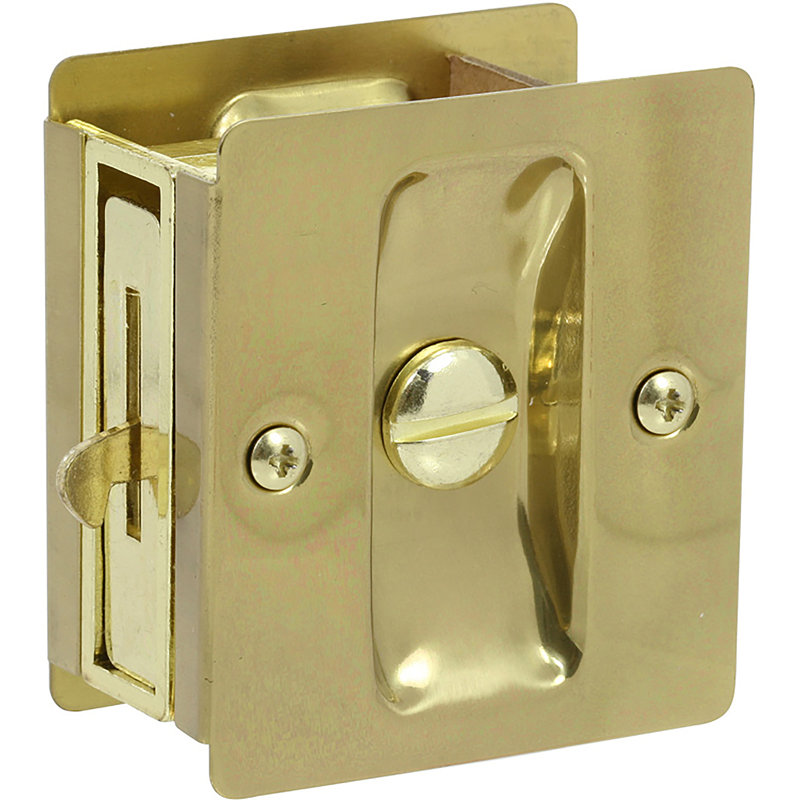 Verrou de porte d'intimité, Laiton
