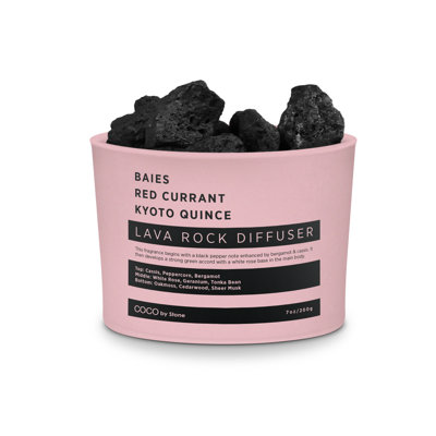 Lava Rock Diffuser - Baies | Red Currant | Kyoto Quince