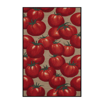  Tapis lavable tomates et légumes Roma