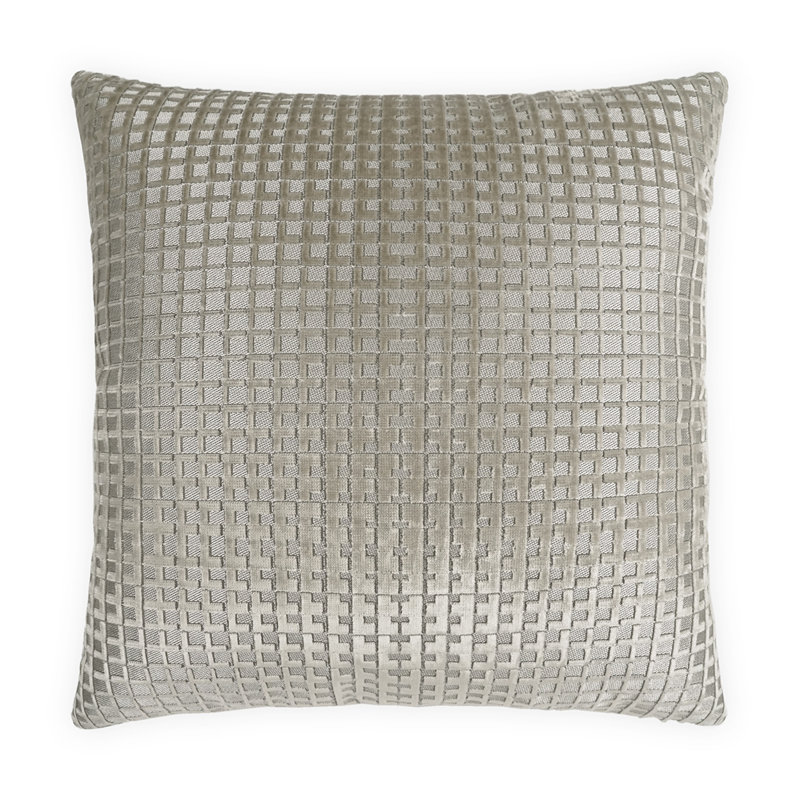 Coussin à succès, Perle, Carré 22 po