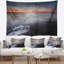 Bord de mer, magnifique coucher de soleil sur la tapisserie du lac Chudskoy-28509472