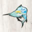 Décoration murale poisson Marlin