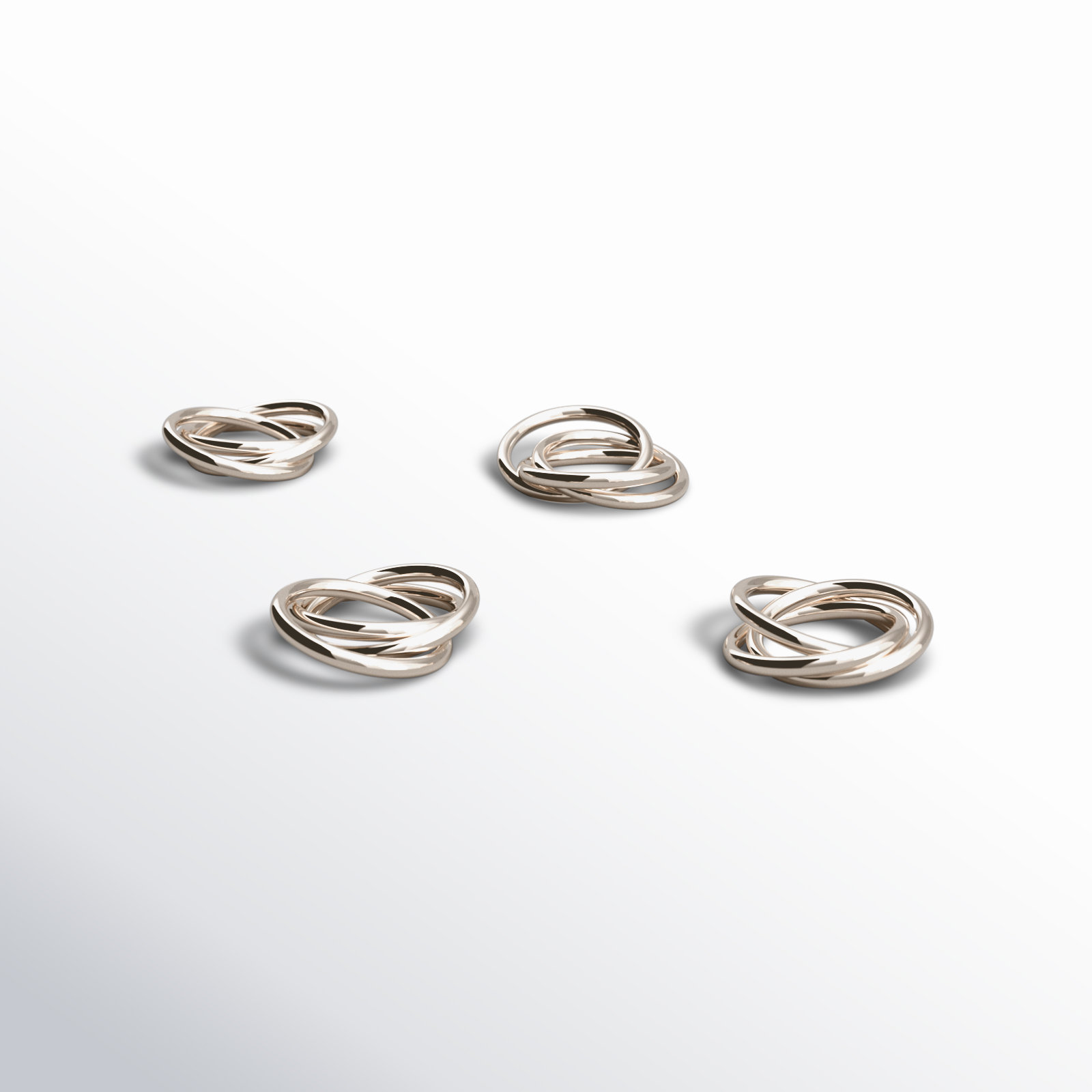 Tal Three Napkin Rings