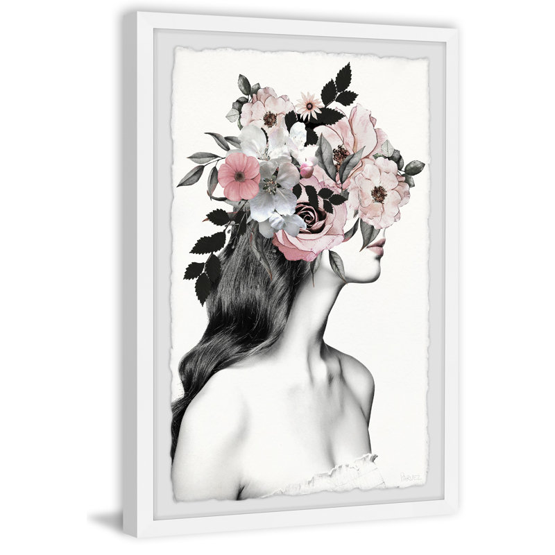 Flower And Dreams by Parvez Taj - Single Picture Frame Painting, 30cm H x 20cm W