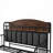 Metal Platform Bed Frame with Light-117550273-117550275