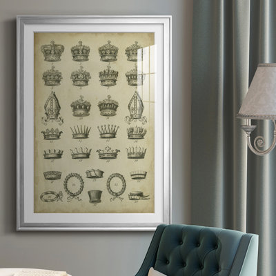 Heraldic Crowns & Coronets IV - Impression de cadre photo unique sur papier