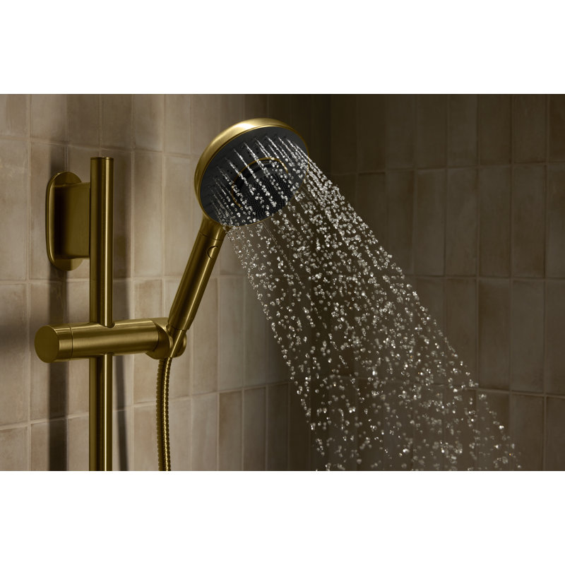 Spaviva Two-Function Handshower With All-In-One Cleansing Device 1.75 GPM, Brushed Brass