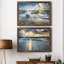 Caribbean Sundown - ensemble de 2 photos sur toile tendues-50698466-50698474