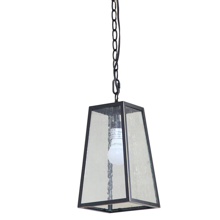 Batela Blue Rope Wrapped Glass Pendant Light Coastal Ceiling Lamp