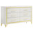 Rohnan 5-piece Eastern King Bedroom Set Beige and White-98303195-128535055