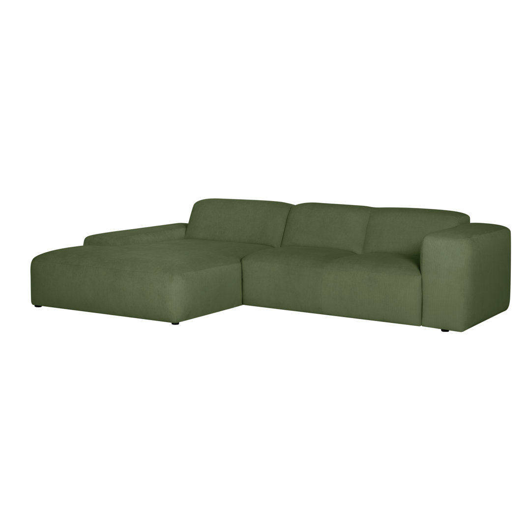 Ecksofa Chiodo - mittelgroßes Sofa Element - normale Länge Chaise Longue