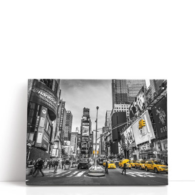 «Feux de circulation sur Broadway Times Square, Manhattan», reproduction d'art sur toile