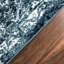 Bleu marine abstrait tapis décoratif Wisser-1853922576