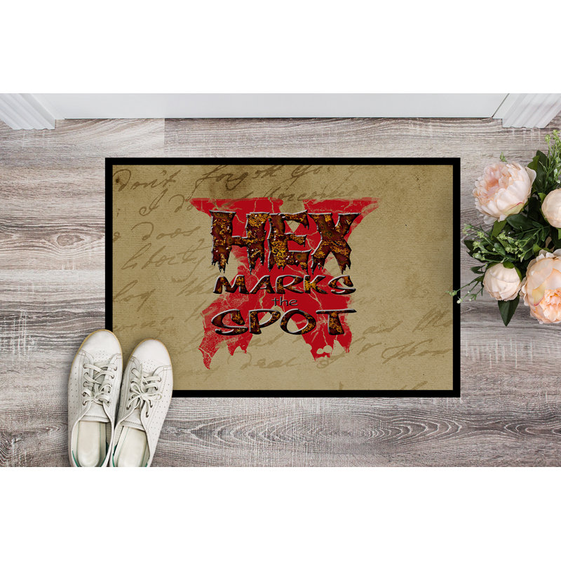Non-Slip Halloween Indoor Doormat, Rectangle 2' x 3'
