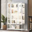Vitrine haute en fer avec porte en verre