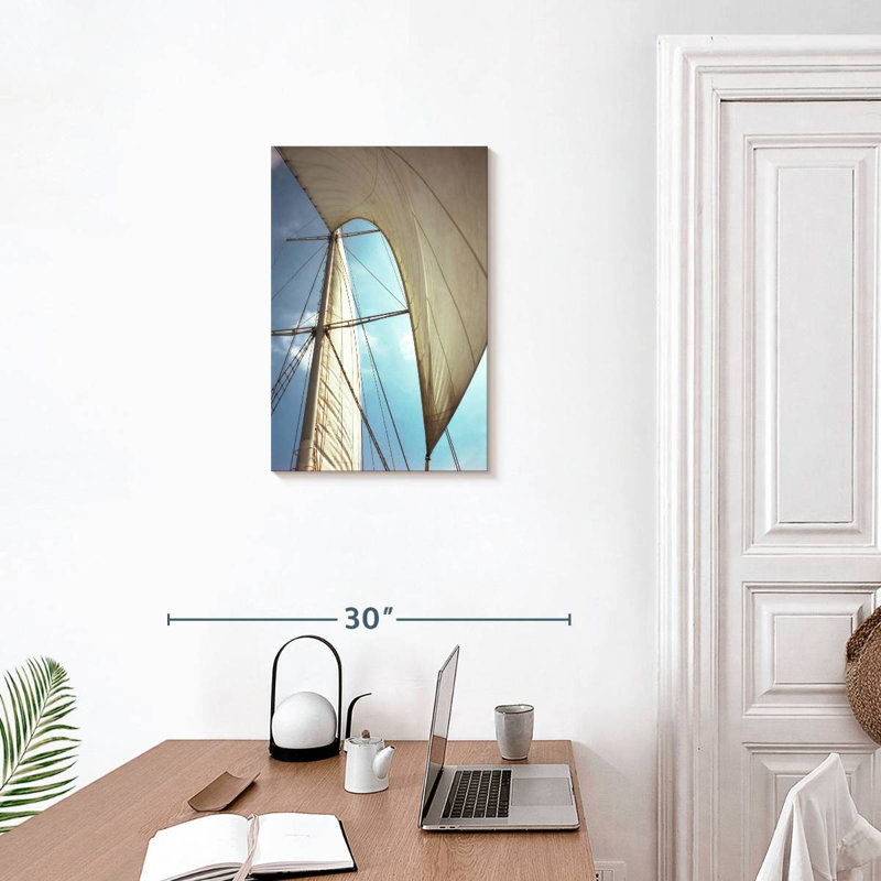 Senne Sails Cathedral, 24" H x 16" W