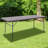 Noah 6' Rectangular Plastic Folding Event Table with Carrying Handle-26400194