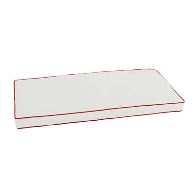 Sunbrella Outdoor 2'' Bench Seat Cushion