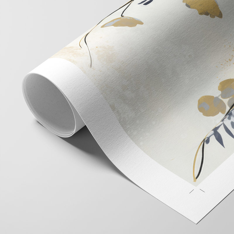 FLORAL Series CCCCLXX - Impression sur toile seulement - NON CADRE, H 12 po x l 8 po