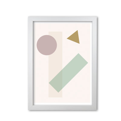 Random Geo Styles 3 - Single Picture Frame Print
