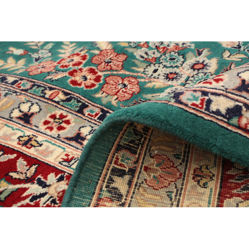 Tapis 9 pi 0 po x 12 pi 0 po à la main noué la pako persane 18/20 laine