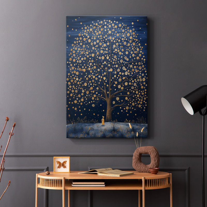 Série LANDSCAPES CCXLV III - Toile tendue avec châssis de qualité supérieure - Prêt à être accroché, H 18 po x l 12 po