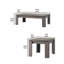 Ensemble de tables basses 3 pièces Abrego-1904688201