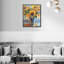 Jolis jolis tournesols, peinture abstraite, art graphique moderne jaune-73337686-73337687
