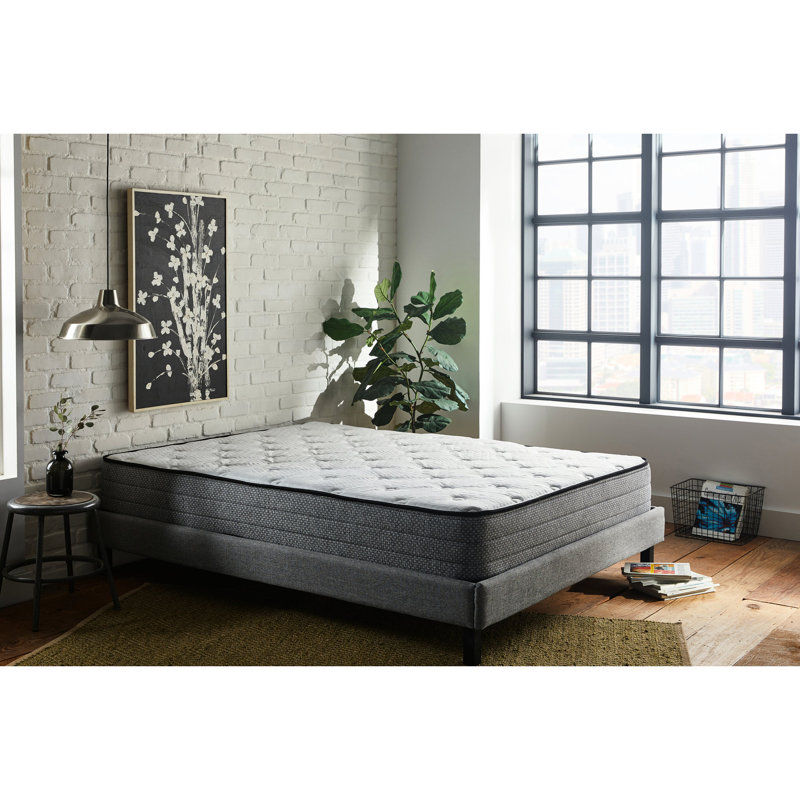 Très grand matelas 10 po avec mousse de gel et 884 ressorts - support de bord et pochette chic