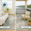 Tapis tropical intérieur / extérieur lavable à la machine Chantille ACN2955-130808275-130808280